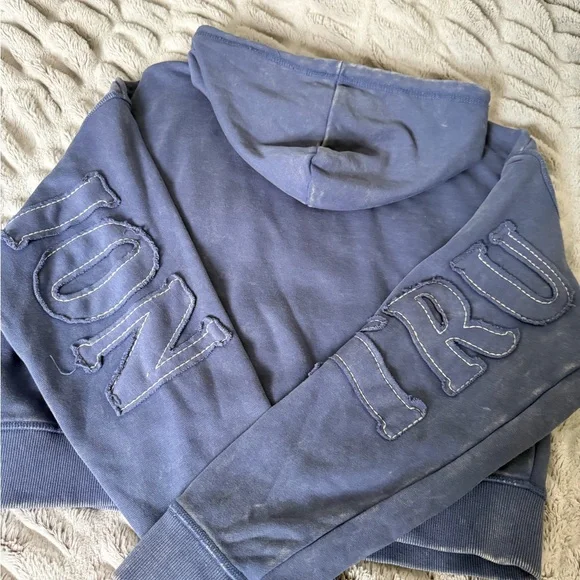 True Religion Indigo Pullover Hoodie - Picture 3 of 4